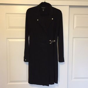 White House Black Market Black Dress Size 10